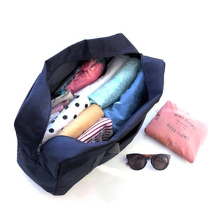 Planet Gates Sky Blue Fashion Women's travel bags Luggage Organizer On the Suitcase Duffle bag Folding Packing Cubes Travel bag Hand Luggage