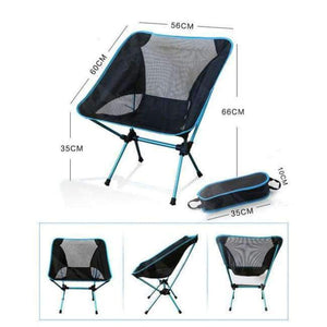 Planet Gates sky blue Jeebel Folding Camping Chairs Outdoor Beach Camp Chair Picnic Fishing Seat Moon Garden Beach Foldable Stoel Outdoor Furniture