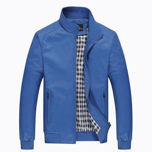 Planet Gates Sky Blue / M Men's Jackets Men Casual Coats Men's Fashion Windbreaker Brand Clothing Male Slim Coats Plus Size M 5XL
