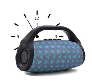 Planet Gates Sky blue Mini Bluetooth Speaker Portable Wireless Speaker Sound System 3D Stereo Music Surround Support Bluetooth,TF FM