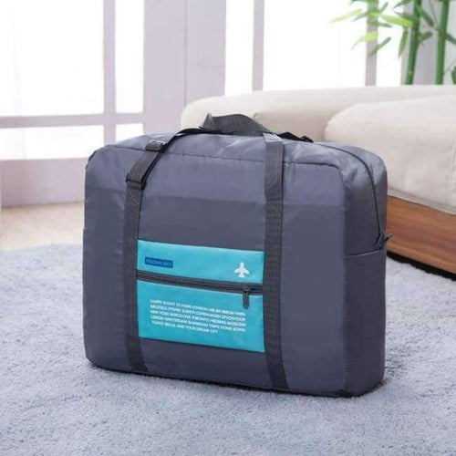 Planet Gates Sky Blue OKOKC Fashion WaterProof Travel Bag Large Capacity Bag Women Oxford Folding Bag Unisex Luggage Travel Handbags