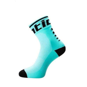 Planet Gates Sky Blue Professional Cycling Socks Women Men Racing Road  Bicycle Bike Socks Anti-sweat Running Sport Socks Accessories