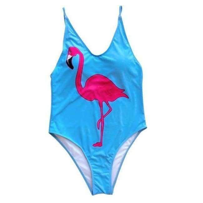 Planet Gates Flamingos Bikini Women One Piece Suit Printing Swimming Suit For Female Strapless Bikini Ladies Swimwear Summer Bandeau