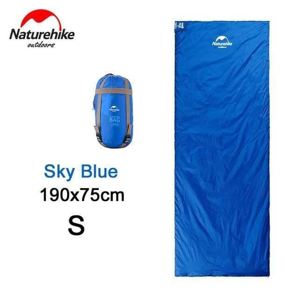 Planet Gates Sky Blue S Mini Ultralight Sleeping Bag Outdoor Camping Trip Travel Bag Hiking Camping Equipment Portable Cotton sleeping bag