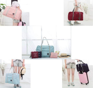 Planet Gates Sky Blue Travel Bags Women Men Large Capacity Folding Duffle Bag Organizer Packing Cubes Luggage Girl Weekend Bag