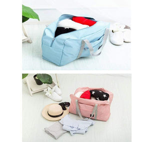 Planet Gates Sky Blue Travel Bags Women Men Large Capacity Folding Duffle Bag Organizer Packing Cubes Luggage Girl Weekend Bag