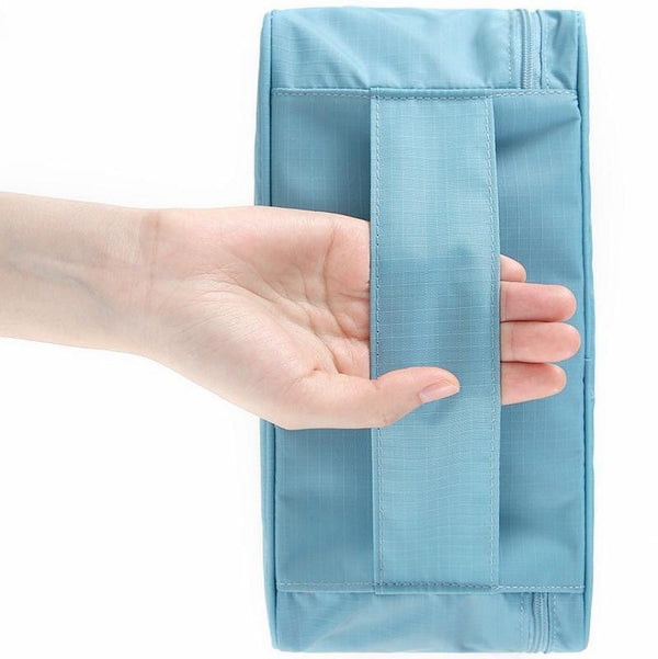 Planet Gates Sky Blue Underwear Bag Travel Bag for Storage Makeup Portable Women Bags Luggage Organizer For Makeup Toiletry Wash Bag