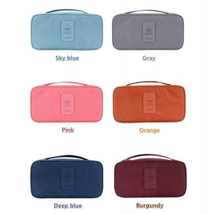 Planet Gates Sky Blue Underwear Bag Travel Bag for Storage Makeup Portable Women Bags Luggage Organizer For Makeup Toiletry Wash Bag