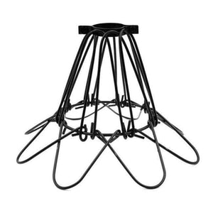 Planet Gates Sky Blue Vintage Industrial Retro Pendant Lamp Edison Light E27 Holder Iron Cage Lampshade Warehouse Style Light Fixture Indoor Lighting