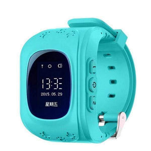 Planet Gates Sky Blue Watch Sports Kids Smartwatches Bluetooth GPS Digital Smart Wrist Watch For Girls Boys SOS Dial Call Alarm