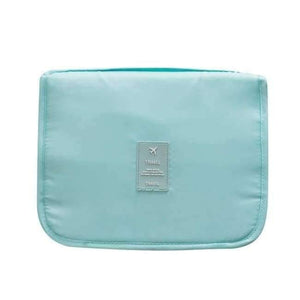 Planet Gates Sky Blue Waterproof Women Makeup Bag Large Travel Beauty Cosmetic Bag Trip Organizer Case Necessaries Make Up Toiletry Bag