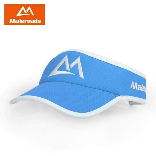 Planet Gates Sky Blue Women Men Sun Visor Cap Outdoor Running Hat Sport Marathon Ultralight Quick Dry Camping Hiking Golf Tennis Anti UV Cap