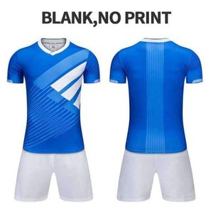 Planet Gates sky blue / XL Jersey Men France Team Training Uniform Sets Futebol Football Suits Breathable Sport Clothing High Quality Shirts JIANFEI