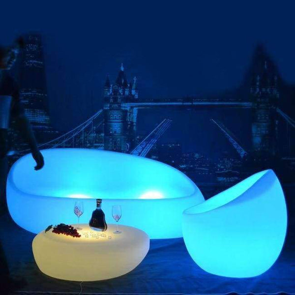 Planet Gates Skybess SK-LF28S (L89*W89*H26cm) Rechargeable LED Bar Table LLDPE Polythylene Material Home Furniture Table for Event Party 1pc