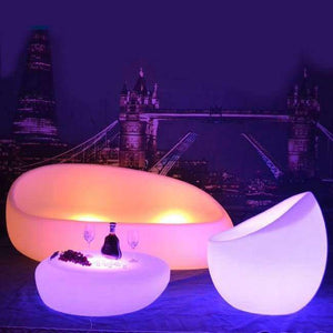 Planet Gates Skybess SK-LF28S (L89*W89*H26cm) Rechargeable LED Bar Table LLDPE Polythylene Material Home Furniture Table for Event Party 1pc