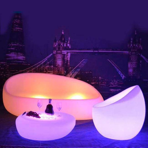 Planet Gates Skybess SK-LF28S (L89*W89*H26cm) Rechargeable LED Bar Table LLDPE Polythylene Material Home Furniture Table for Event Party 1pc