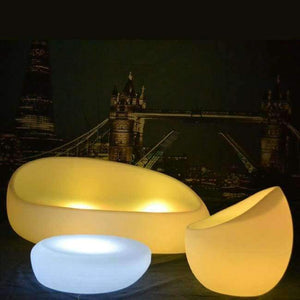 Planet Gates Skybess SK-LF28S (L89*W89*H26cm) Rechargeable LED Bar Table LLDPE Polythylene Material Home Furniture Table for Event Party 1pc