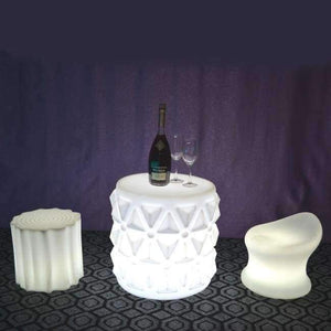 Planet Gates Skybess SK-LF35L (D50*H51cm) IP65 Waterproof LED Bar Table 16 Color Changing Illuminated Bar Home Furniture Table for Party 1pc