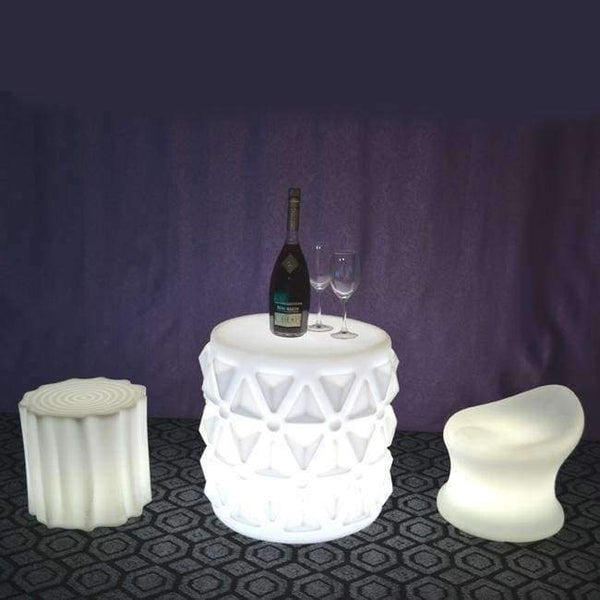 Planet Gates Skybess SK-LF35L (D50*H51cm) IP65 Waterproof LED Bar Table 16 Color Changing Illuminated Bar Home Furniture Table for Party 1pc