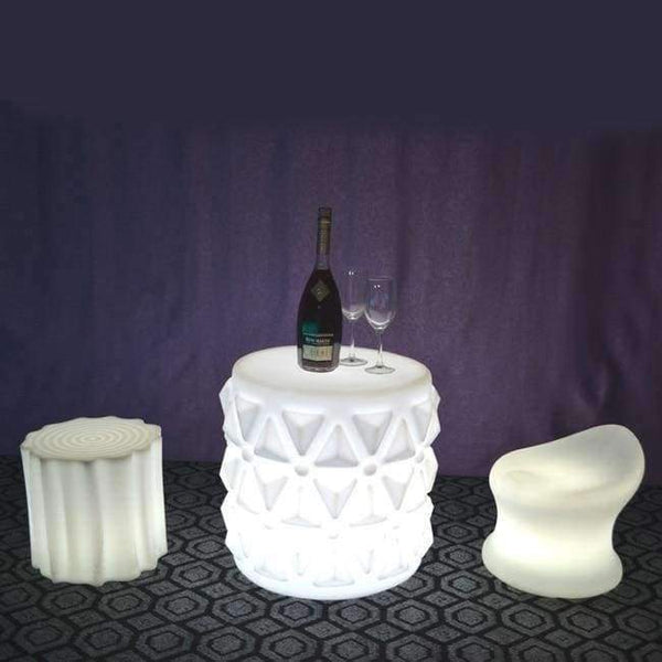 Planet Gates Skybess SK-LF35L (D50*H51cm) IP65 Waterproof LED Bar Table 16 Color Changing Illuminated Bar Home Furniture Table for Party 1pc