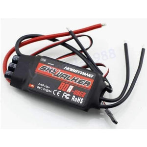 Planet Gates Skywalker 80A 1pcs Hobbywing Skywalker 15A/20A/30A/40A/50A/60A/80ASpeed Controler With UBEC For RC FPV Quadcopter  RC Airplanes Helicopter