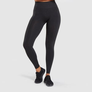 Planet Gates SL473BK / L Yoga Pants Women Leggings For Fitness High Waist Gym Legging Women Push Up Solid Workout Fitness Women Seamless Leggings