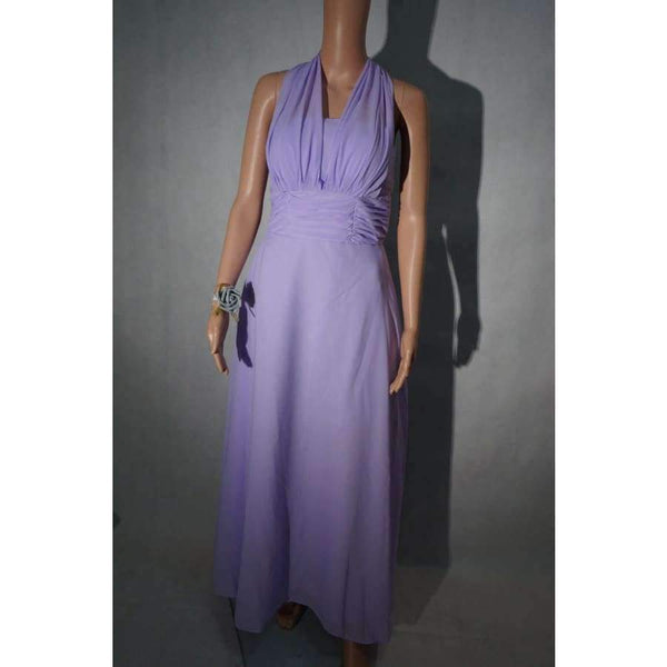 Planet Gates Sleeveless Long Bridesmaid Dresses  Ruffles Chiffon a-Line Vestido De Madrinha De Casamento Longo