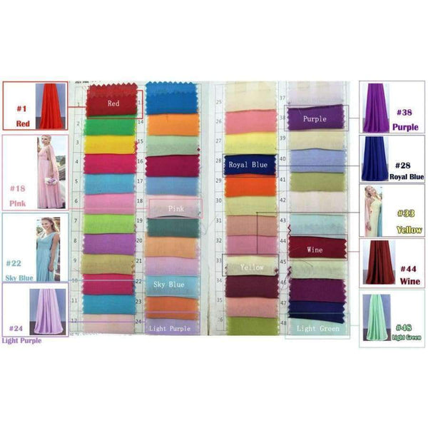 Planet Gates Sleeveless Long Bridesmaid Dresses  Ruffles Chiffon a-Line Vestido De Madrinha De Casamento Longo