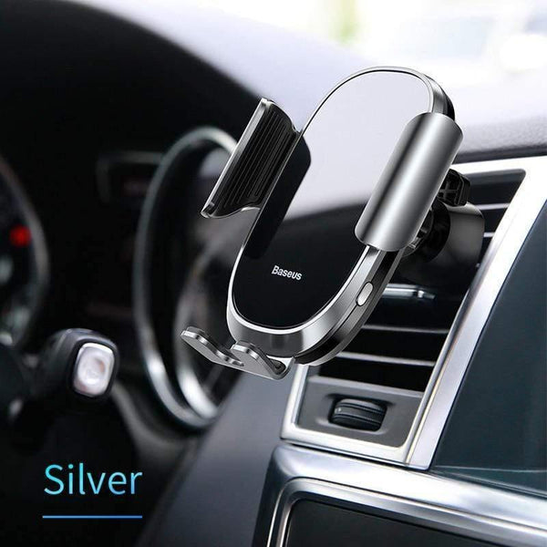 Baseus Electric Car Phone Holder For iPhone 11 Samsung Air Vent Mount Intelligent Touch Sensor Mobile Phone Holder Stand