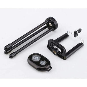 Planet Gates Sliver Tripod with Mount Adapter Universal Tablet/Phone Clamp Holder for iPad Air Mini Pro iPhone Samsung XIAOMI