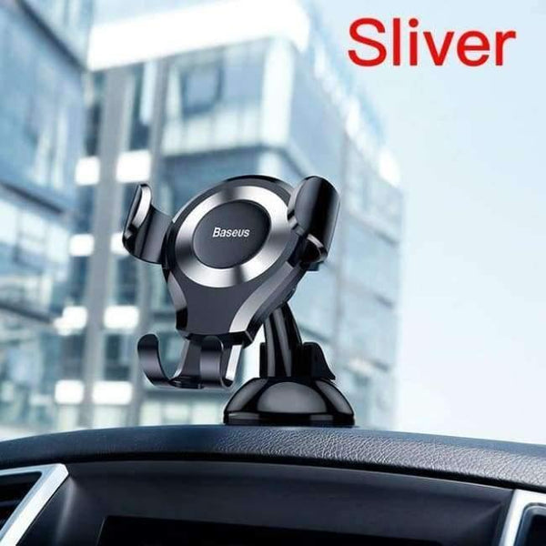 Planet Gates Sliver Universal Gravity Car Phone Holder Sucker Suction Cup Windshield Car Holder For iPhone XS X Samsung S9 Phone Holder Stand