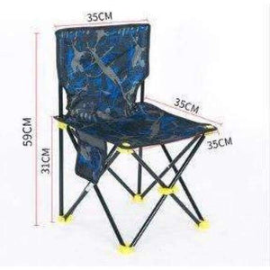 Planet Gates Small 1 2018 New Folding Chair Outdoor Back Fishing Chair Portable Outdoor Camping Must-have Folding Chair Creative Fashion Chair Q375
