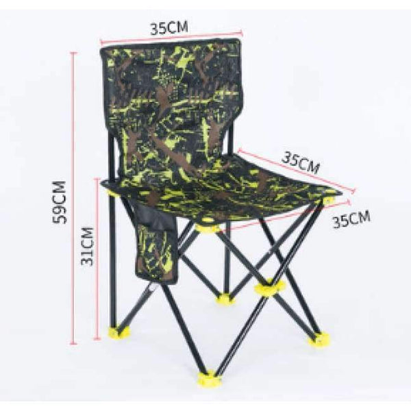 Planet Gates Small 2 2018 New Folding Chair Outdoor Back Fishing Chair Portable Outdoor Camping Must-have Folding Chair Creative Fashion Chair Q375