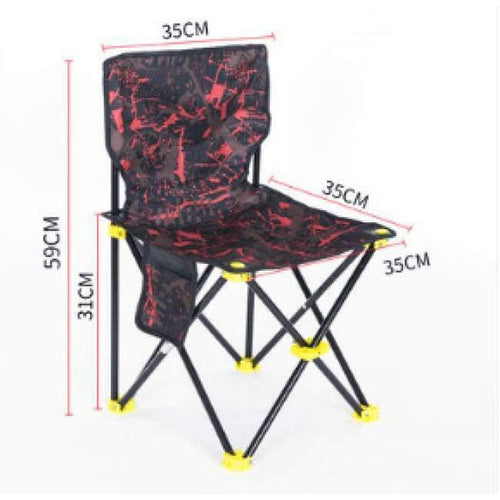 Planet Gates Small 2018 New Folding Chair Outdoor Back Fishing Chair Portable Outdoor Camping Must-have Folding Chair Creative Fashion Chair Q375