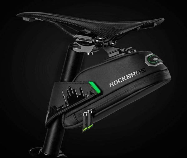 Planet Gates Small Black Bike Bag Bicycle Bag Shockproof Bike Saddle Bag For Bicycle Black Cycling Rear Seatpost Panniers MTB Bike Accessories