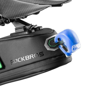 Planet Gates Small Black Bike Bag Bicycle Bag Shockproof Bike Saddle Bag For Bicycle Black Cycling Rear Seatpost Panniers MTB Bike Accessories