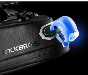 Planet Gates Small Black Bike Bag Bicycle Bag Shockproof Bike Saddle Bag For Bicycle Black Cycling Rear Seatpost Panniers MTB Bike Accessories