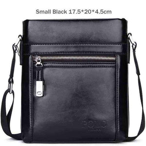 Planet Gates Small Black / China Quality Theftproof Waxy Leather Brand Man Bag With Metal Hasp Small Men's Crossbody Bag Vintage Shoulder Bags