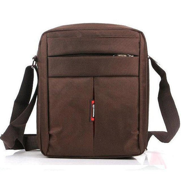 Planet Gates small brown Men Messenger Bags,Oxford man bags Handbag Men's Travel Bags Small Crossbody Men Shoulder Bags