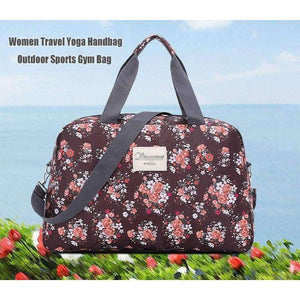 Planet Gates Small Gray Women Lady Large Capacity Floral Duffel Totes  Sport Bag Multifunction Portable Sports Travel  Luggage Gym Fitness Bag