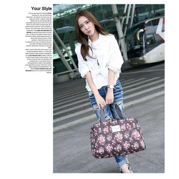 Planet Gates Small Gray Women Lady Large Capacity Floral Duffel Totes  Sport Bag Multifunction Portable Sports Travel  Luggage Gym Fitness Bag