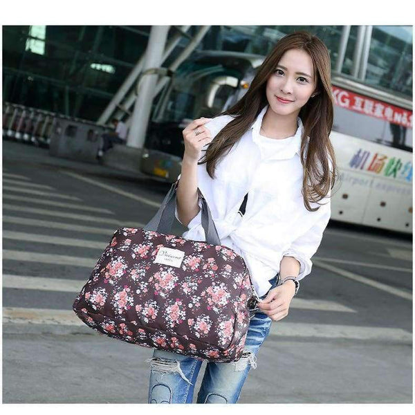 Planet Gates Small Gray Women Lady Large Capacity Floral Duffel Totes  Sport Bag Multifunction Portable Sports Travel  Luggage Gym Fitness Bag