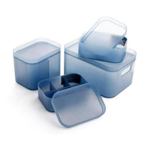 Planet Gates Small no grid Transparent Plastic Storage Box for Cosmetics Jewelry Collection Cassette Cover jewelry Storage Case Home Storage Organization