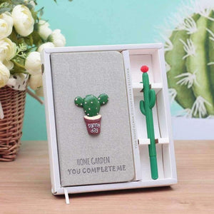Planet Gates Small Refreshing Notepad Hand Account Cactus Notebook Student Gift Wholesale Office & School Supplies Writing Pads