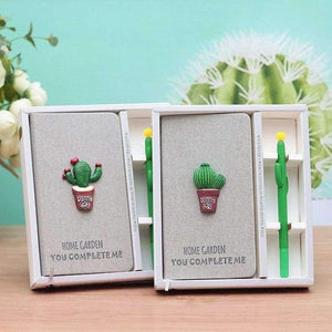 Planet Gates Small Refreshing Notepad Hand Account Cactus Notebook Student Gift Wholesale Office & School Supplies Writing Pads