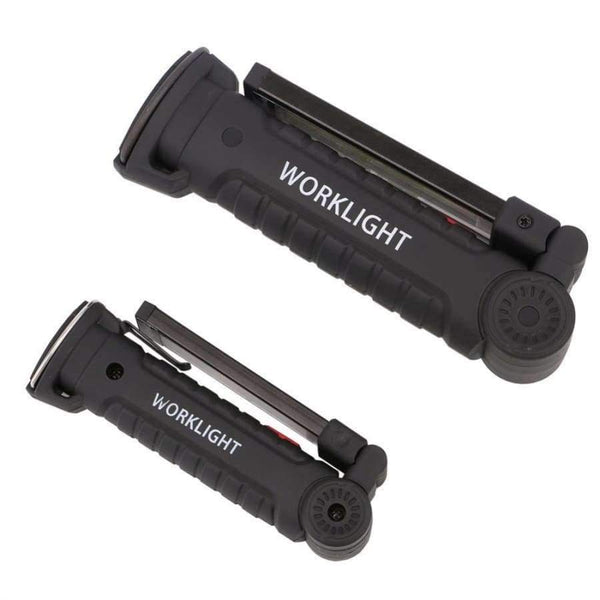 New Foldable Usb Camping Light Flashlight Work Lamp Rechargeable Built In Battery With Hook Magnet For Outdoor Camping Fishing