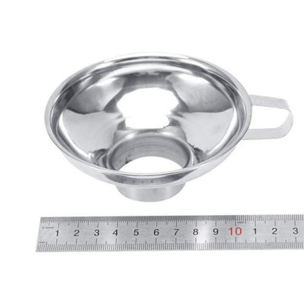 Stainless Steel Wide Mouth Funnel Canning Cup Hopper Filter Food Pickles Jam Funnel Kitchen Gadgets Cooking Tools for Home 2019