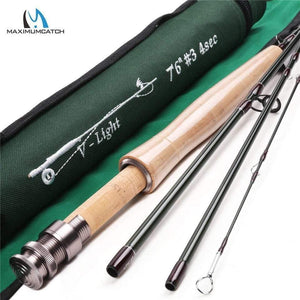 Planet Gates Small Stream Creek Fly Fishing Rod IM10 SK 30T Carbon Medium Fast Action With Cordura Tube Super Light Fly Rod