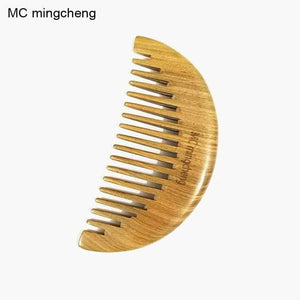 Planet Gates Small Wooden Comb Green Sandalwood Comb Hair Brush Styling Tools Hair Care Comb For Hair Combs Hair Care & Styling