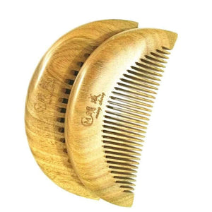 Planet Gates Small Wooden Comb Green Sandalwood Comb Hair Brush Styling Tools Hair Care Comb For Hair Combs Hair Care & Styling